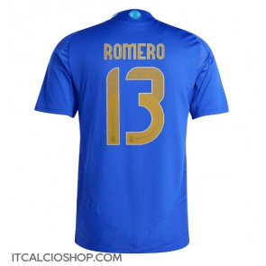 Argentina Cristian Romero #13 Seconda Maglia Copa America 2024 Manica Corta